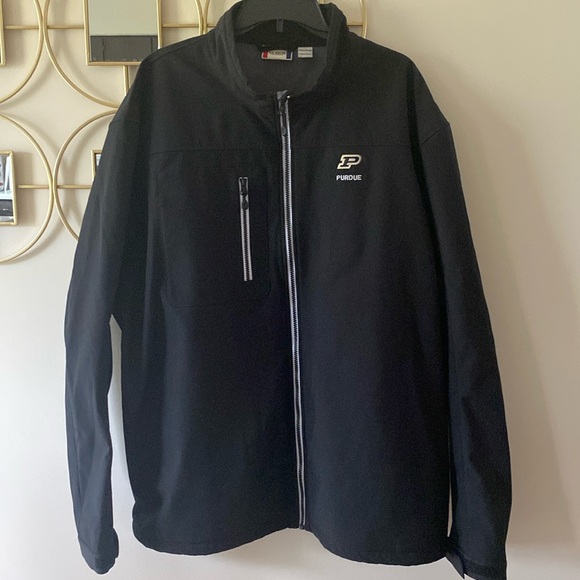 Clique purdue telemark softshell men’s jacket, black, waterproof, fleece lining🌞 - Picture 3 of 15